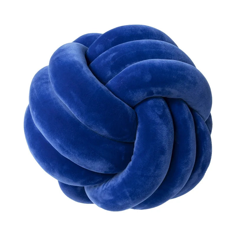 Knotted Velvet Cushion | Stornfield