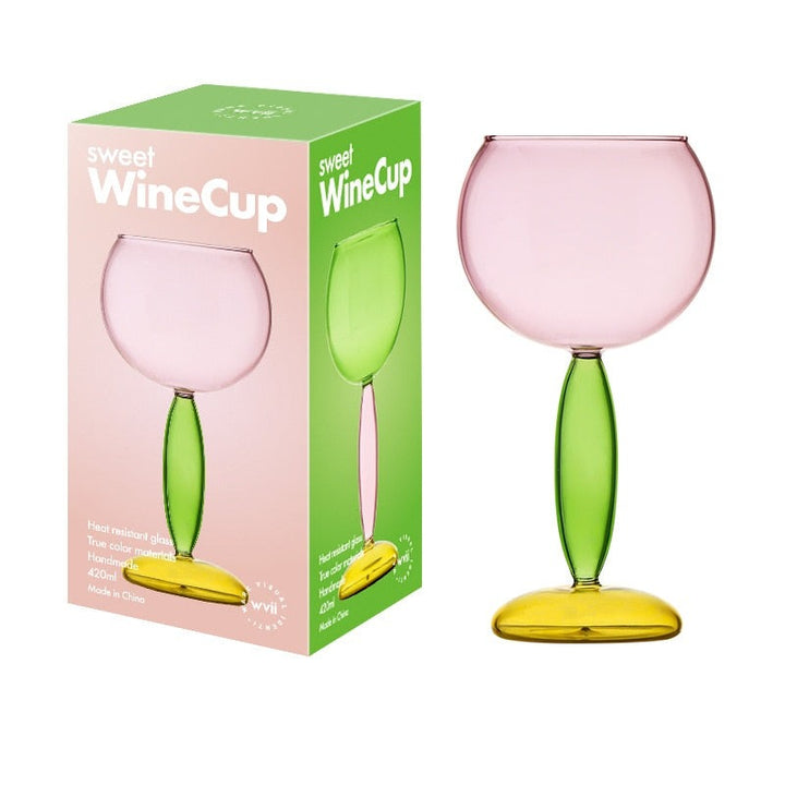 Stornfield | 3-Color Borosilicate Glass - Wine Glass