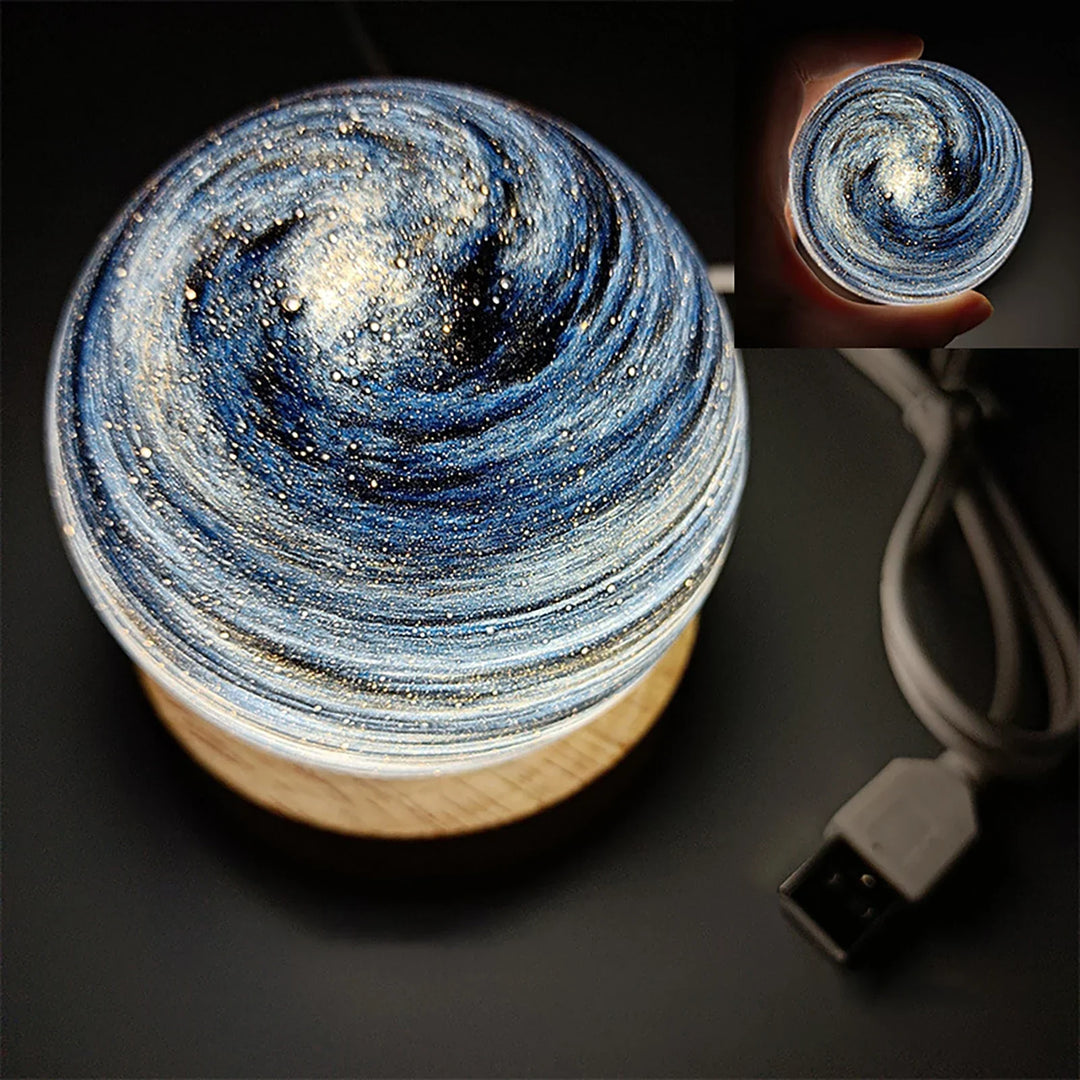 3D Crystal Planets Atmosphere Night Lamp | Stornfield