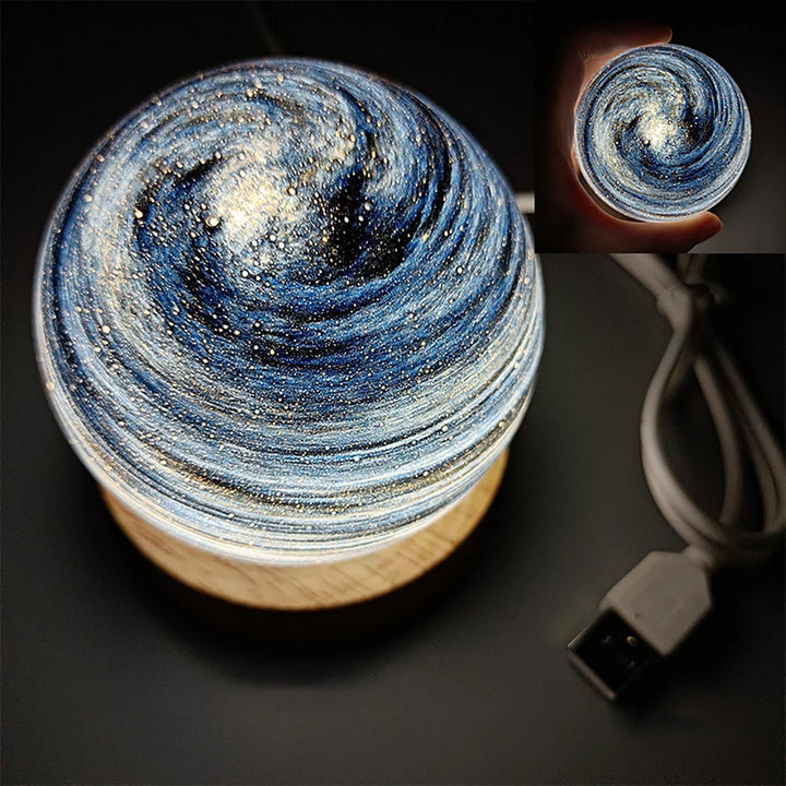 3D Crystal Planets Atmosphere Night Lamp | Stornfield