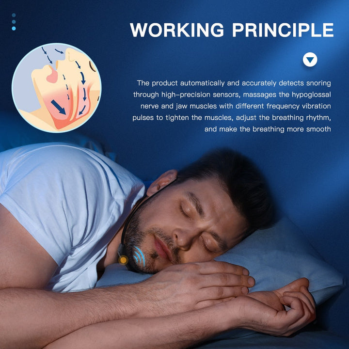 Stornfield | Smart anti-snoring and apnea device