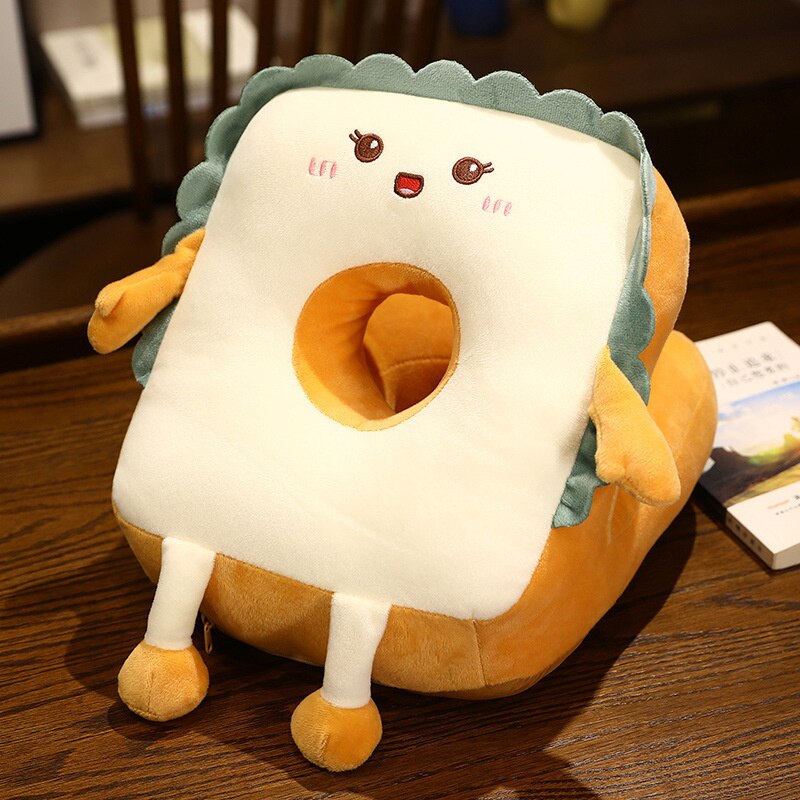 Funny Toast Nap Pillow | Stornfield