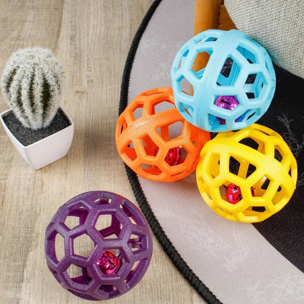Kauball made of natural rubber with bell Stornfield