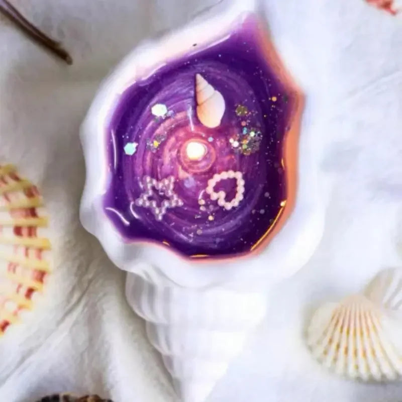 Handmade Sea Shell Starfish Aromatherapy Candle | Stornfield