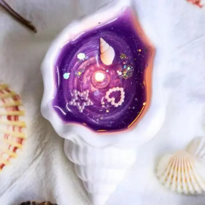 Handmade Sea Shell Starfish Aromatherapy Candle | Stornfield