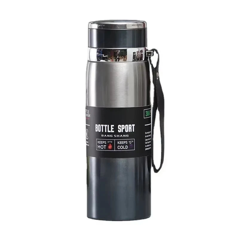 Stainless steel vacuum insulated thermos bottle 1000 ml | Stornfield