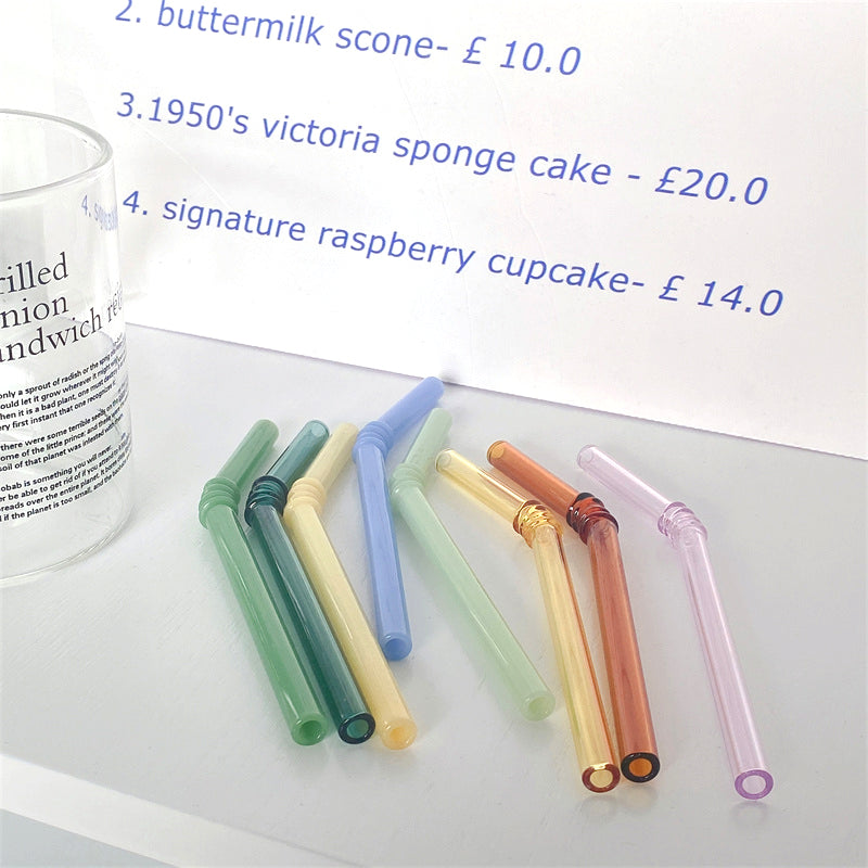 Stornfield | Glass Straws - Set of 4