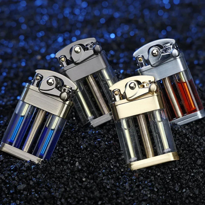Multi-Fuel Transparent Fluid Kerosene Lighter | Stornfield