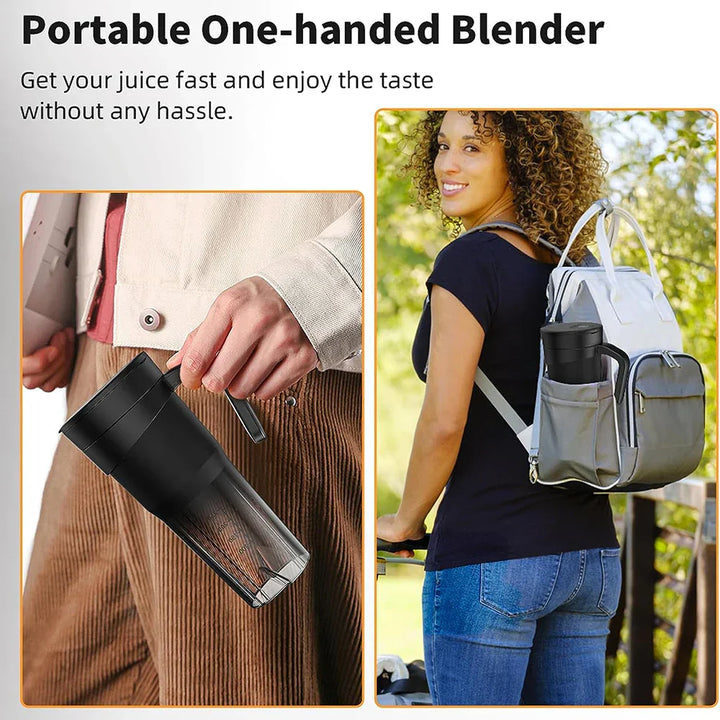 Stornfield | Portable Juicer - Rechargeable Mini Blender with 6 Sharp Blades for Shakes and Smoothies