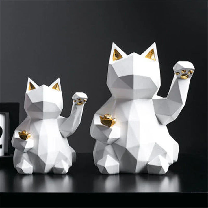 Stornfield | Nordic Style Geometric Lucky Cat