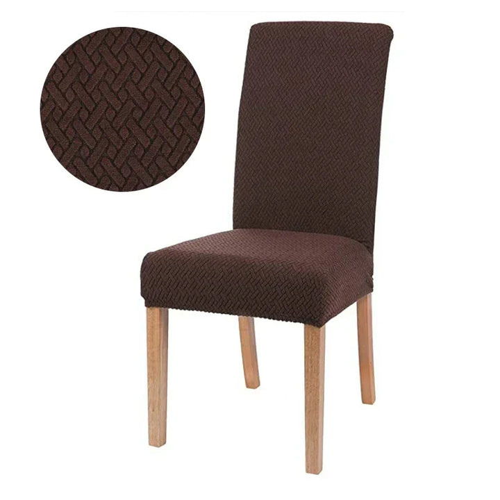 Stornfield | Chair Cover Velvona | Elastic & Thick Padded | Jacquard Stretch Cover | Washable & Wrinkle-Free