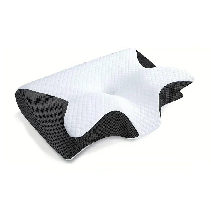 Stornfield | Memory Foam Cervical Pillow | Ergonomic 2-in-1 Design for Neck Pain Relief & Comfortable Sleep
