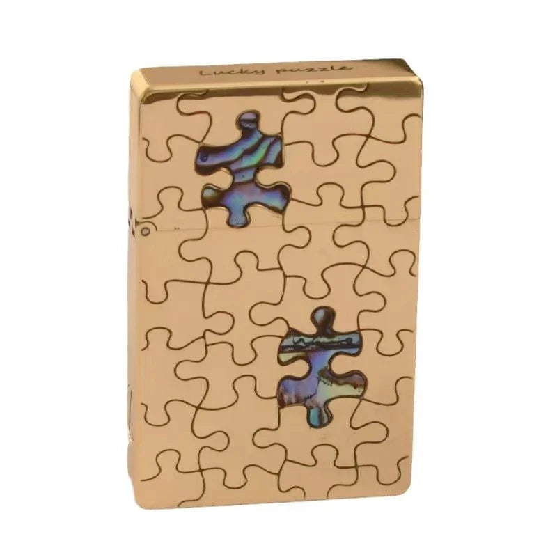 Classic Vintage Brass Windproof Lighter | Stornfield