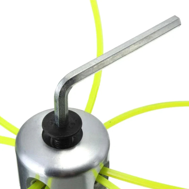 Stornfield | Universal-Thread Head Trimaro X4 | Aluminum Head with 4 Cutting Threads | For Brush Cutters & Lawn Trimmers