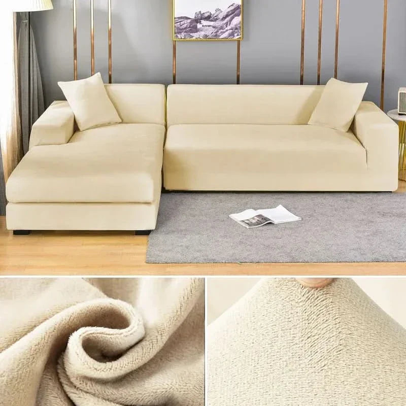 Stornfield | PlushFit - High-Quality Sofa Covers Made of Stretch Velvet