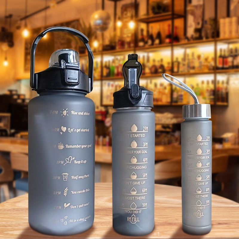 All Day Hydrate Time Marker Water Bottle | Stornfield