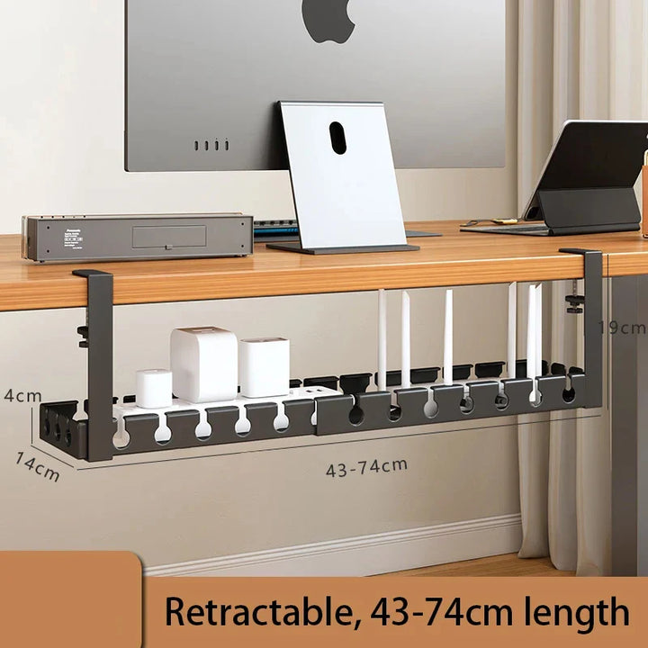 Cable channel under the desk | Stornfield