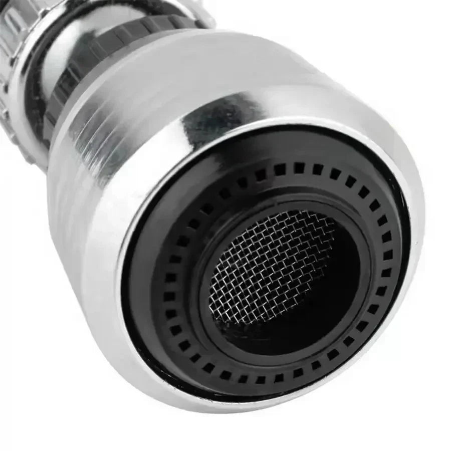 AquaFlex Steel – Stainless Steel Faucet Extension with 360° Rotation & Water Saving Function Stornfield