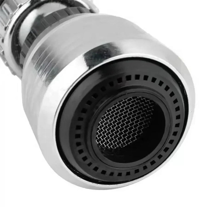 AquaFlex Steel – Stainless Steel Faucet Extension with 360° Rotation & Water Saving Function Stornfield