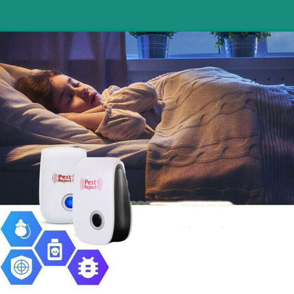 Stornfield | Ultrasonic Mouse Repellent - Mouse-free in 48 hours or your money back