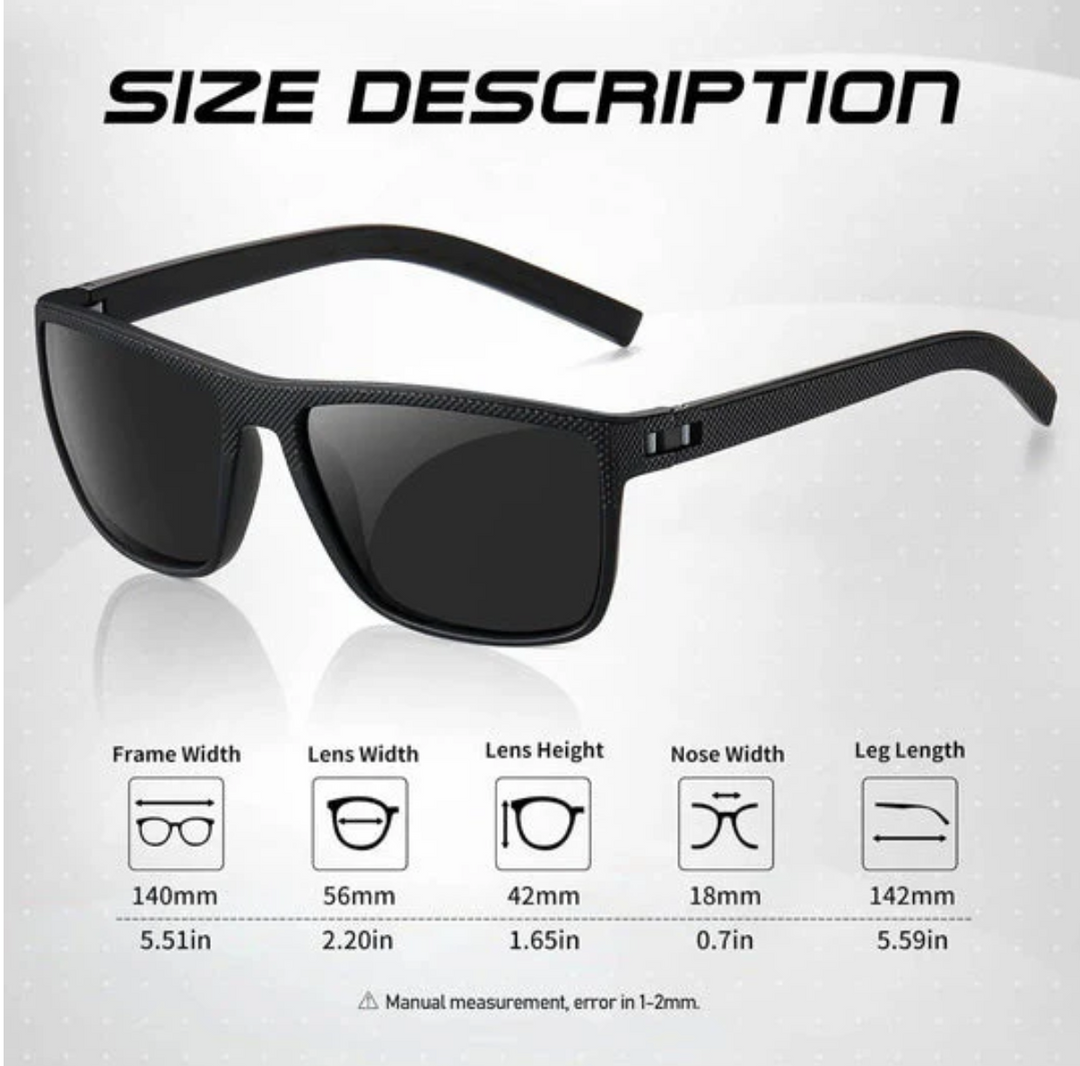 ZichtZeker 3-piece Set Polaroid Sunglasses – UV400 Protection & Comfort | Stornfield