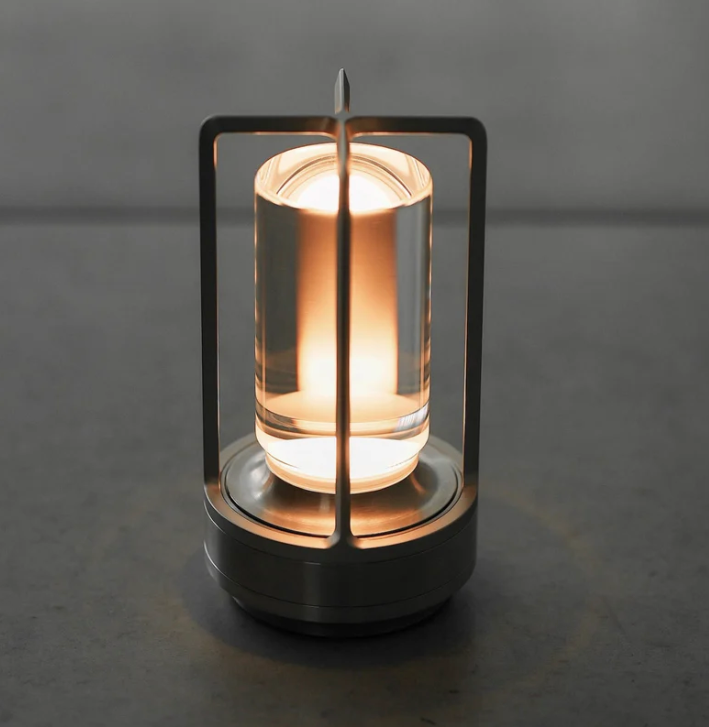 Stornfield | LuxuryGlow Cordless Rechargeable Table Lamp - Stylish Cordless Lamp for Any Ambiance