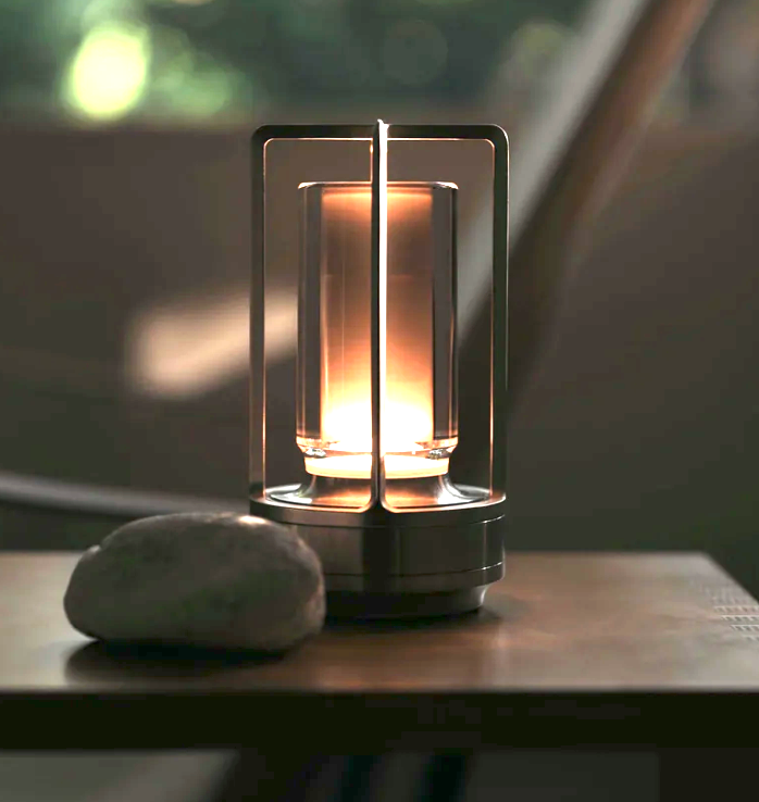 Stornfield | LuxuryGlow Cordless Rechargeable Table Lamp - Stylish Cordless Lamp for Any Ambiance