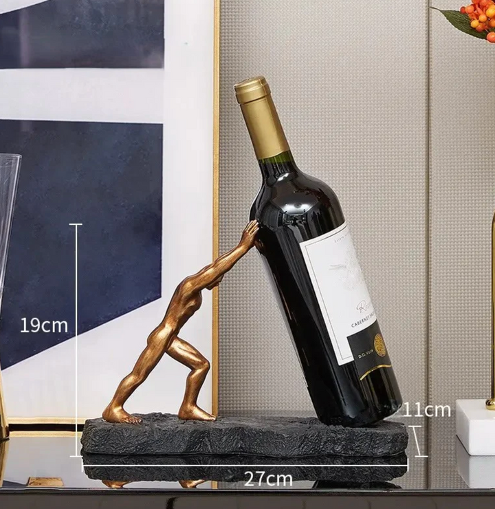 Stornfield | Wine Bottle Holder - VinoLux - Premium Design - Luxurious Eye-Catcher