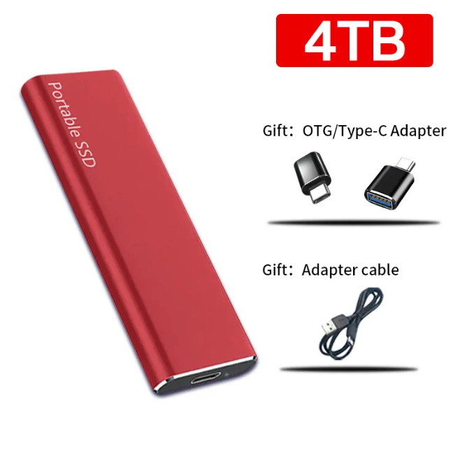 Stornfield | 4TB USB-C Portable External Hard Drive for PC & Mac