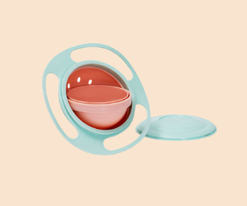 Anti Spill Bowl Magic bowl with lid | Stornfield