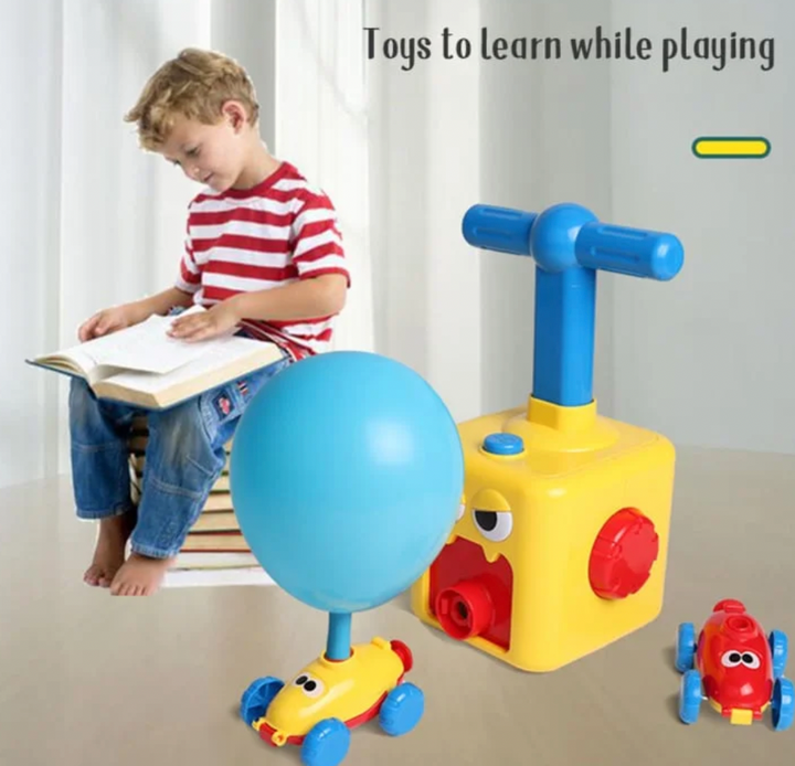 Fun Balloon Car Toy Pumping Set | Stornfield