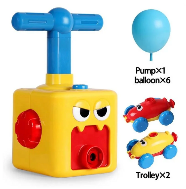 Fun Balloon Car Toy Pumping Set | Stornfield