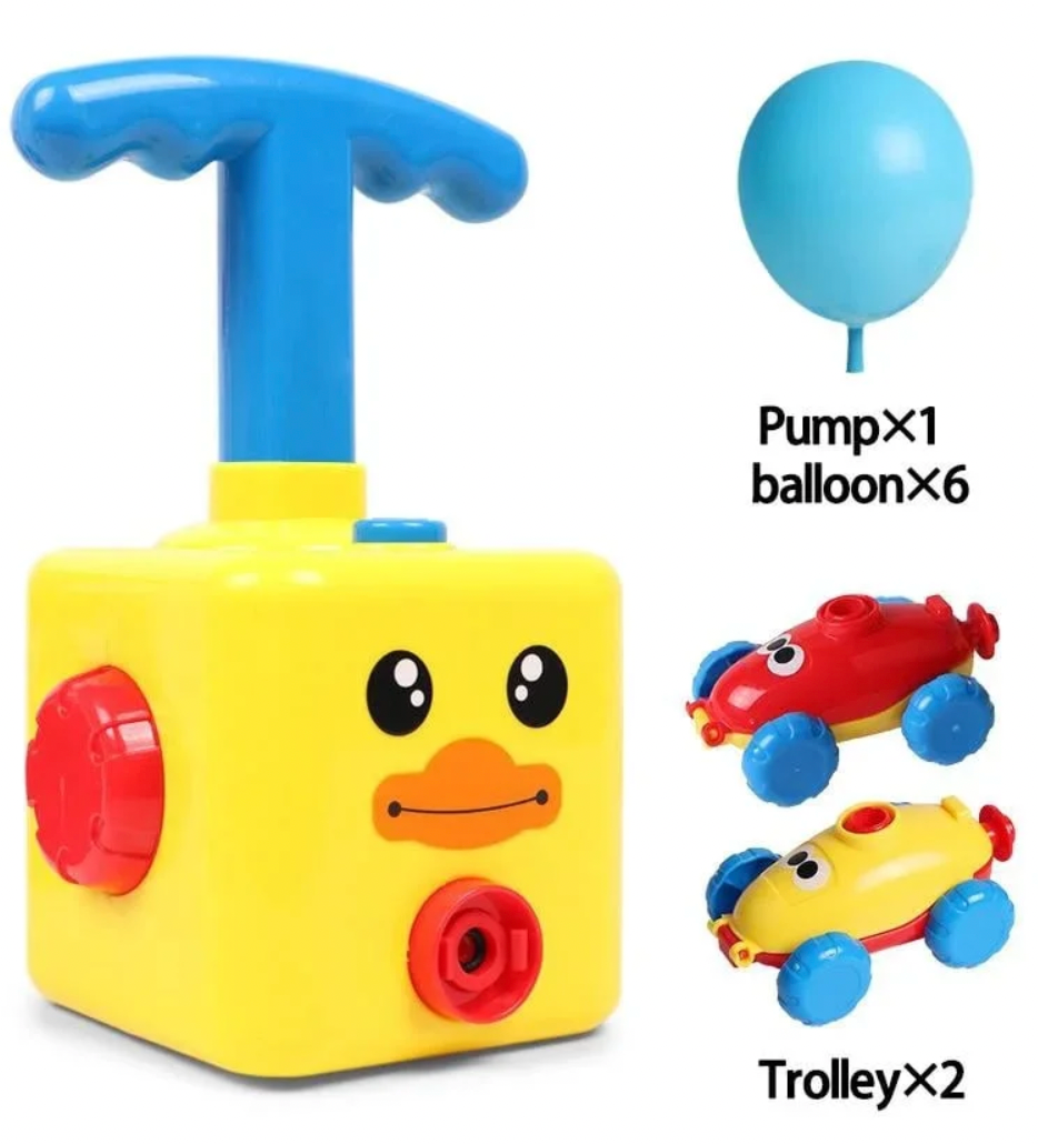Fun Balloon Car Toy Pumping Set | Stornfield