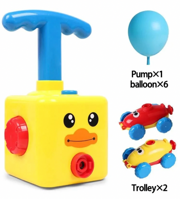 Fun Balloon Car Toy Pumping Set | Stornfield