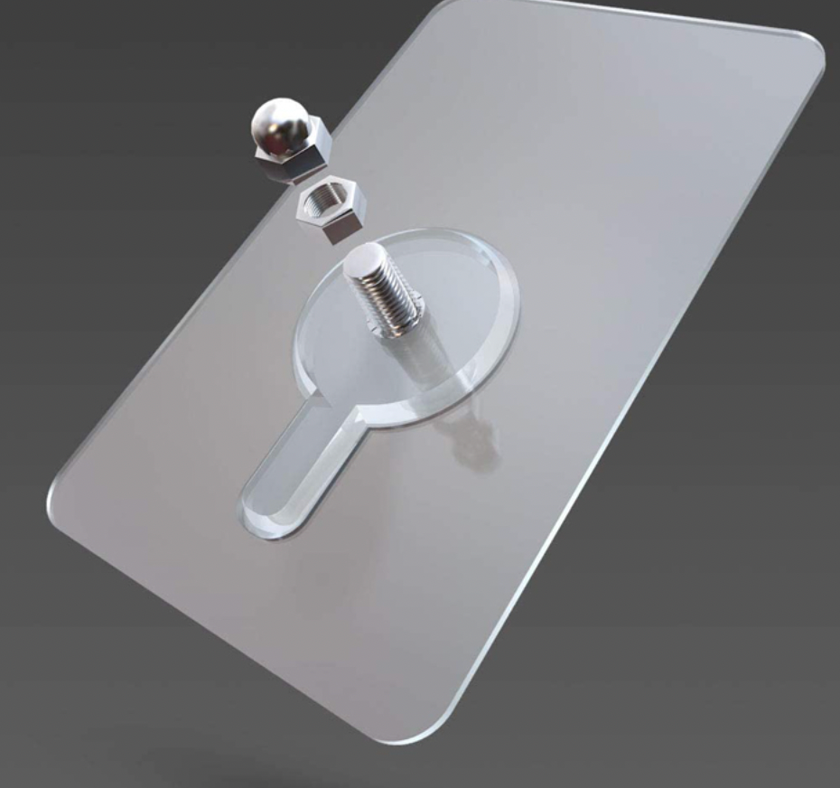 Self-adhesive nail | Load capacity of 10 kg | Suitable for all walls | Stornfield