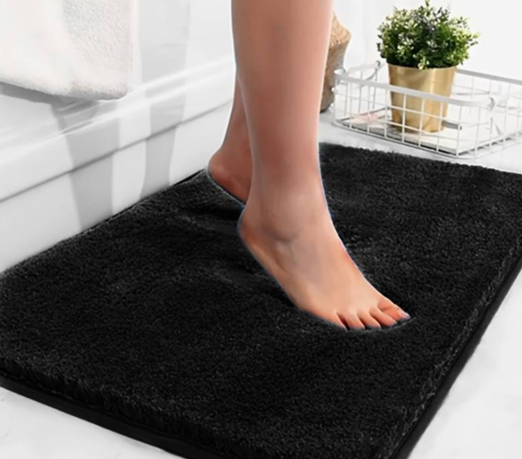 Thick Microfiber Bath Mat - Soft, Absorbent, Non-Slip - Perfect for Bathroom and Bedroom | Stornfield