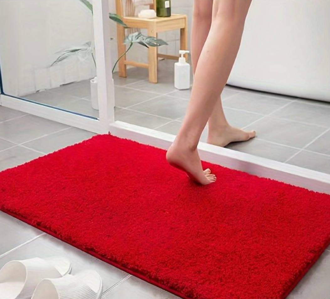 Thick Microfiber Bath Mat - Soft, Absorbent, Non-Slip - Perfect for Bathroom and Bedroom | Stornfield