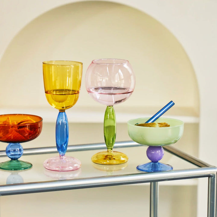Stornfield | 3-Color Borosilicate Glass - Wine Glass