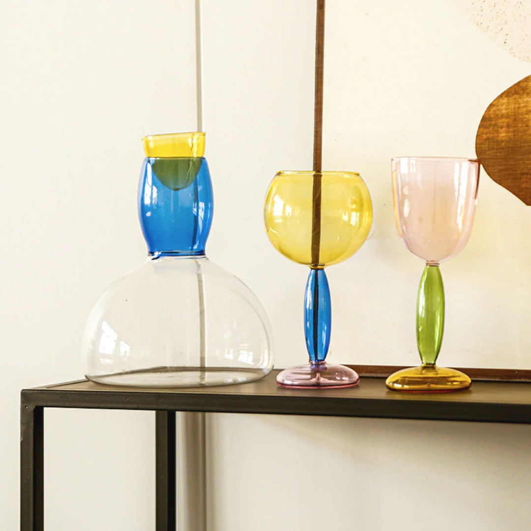 Stornfield | 3-Color Borosilicate Glass - Wine Glass
