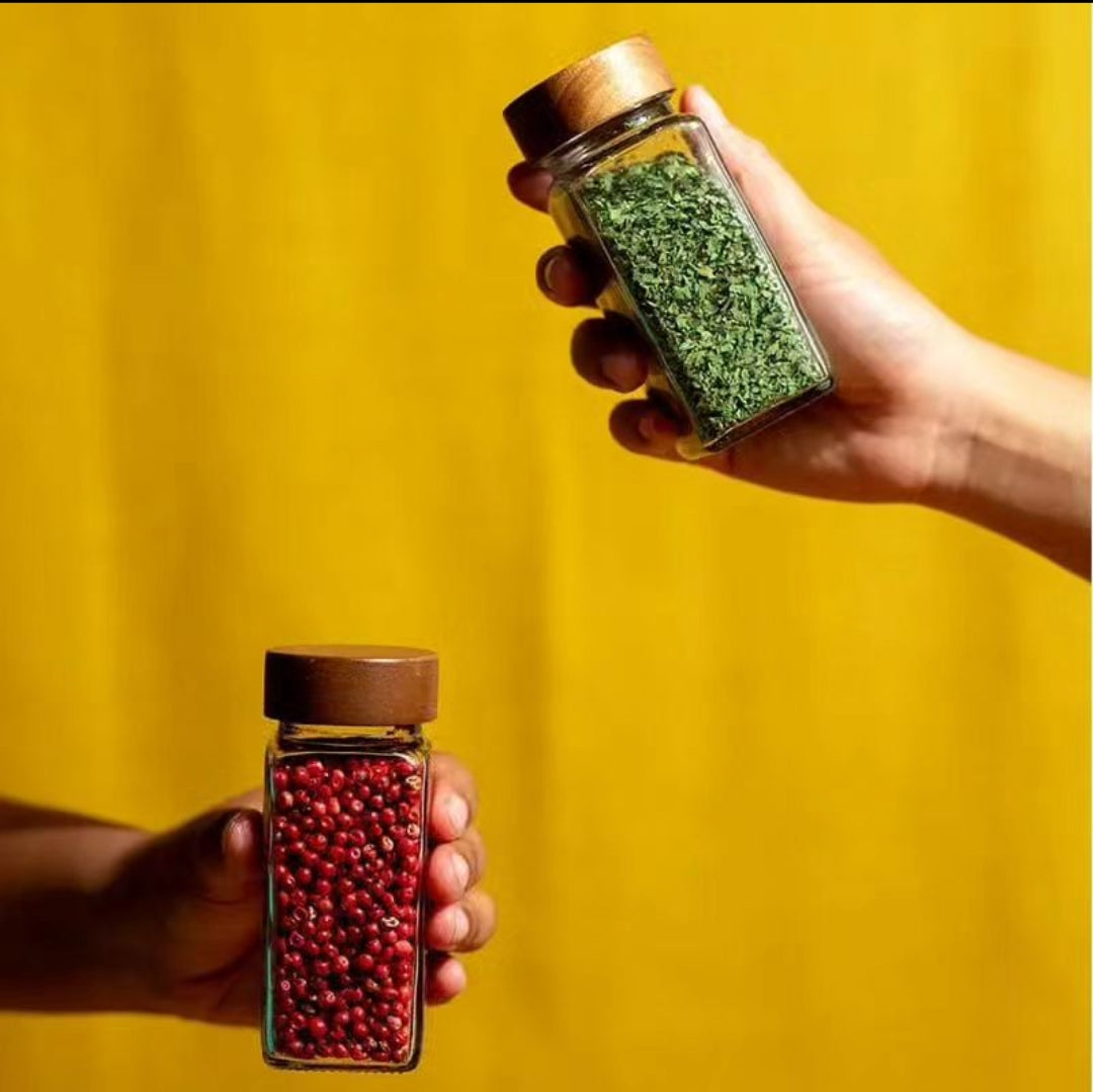 Stornfield | 12-Piece Spice Jar Storage Set