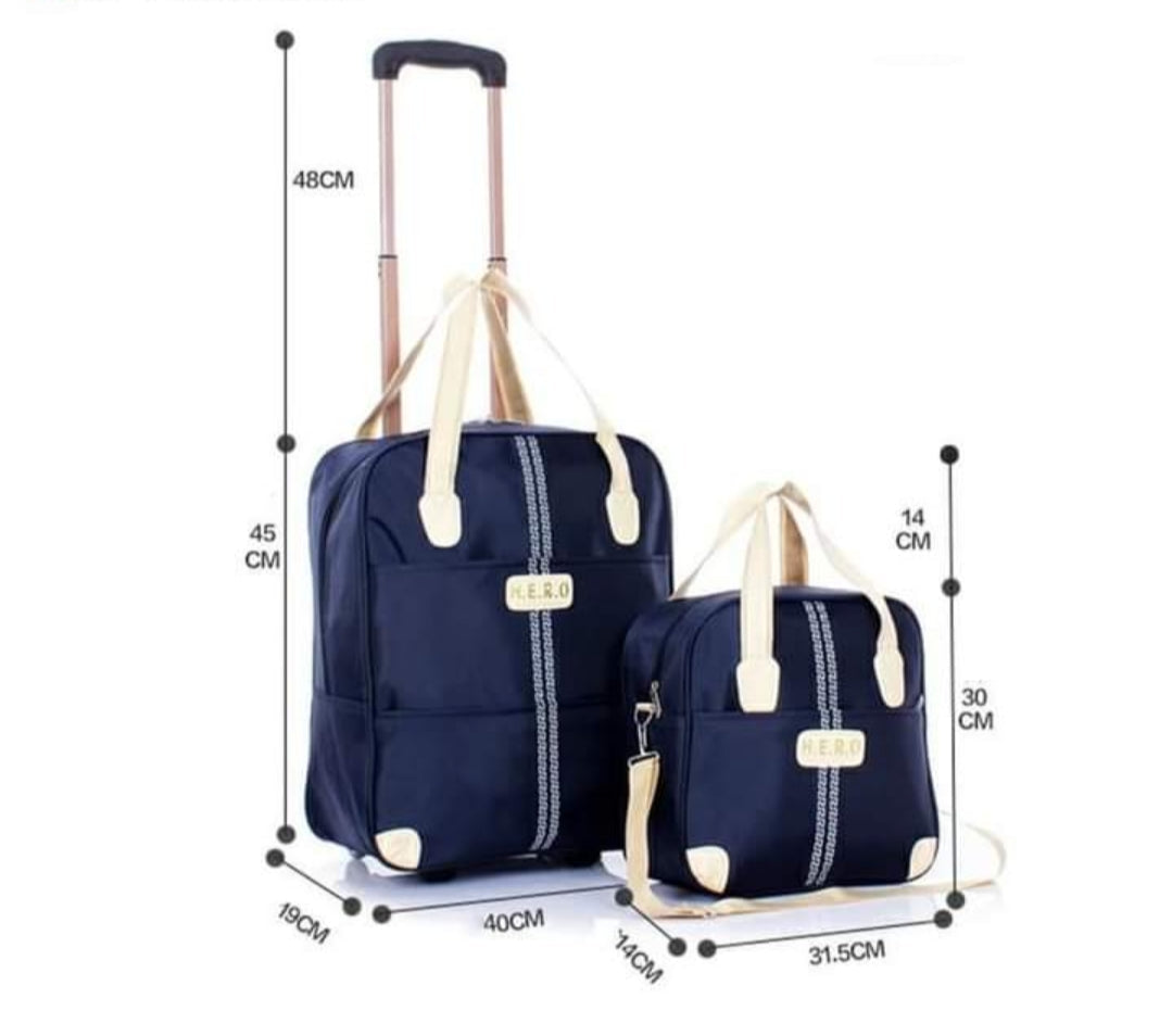 Stornfield | 2-in-1 Trolley Duffle Bag with Boarding Bag
