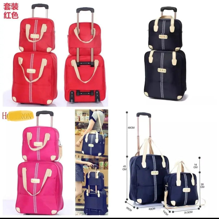 Stornfield | 2-in-1 Trolley Duffle Bag with Boarding Bag