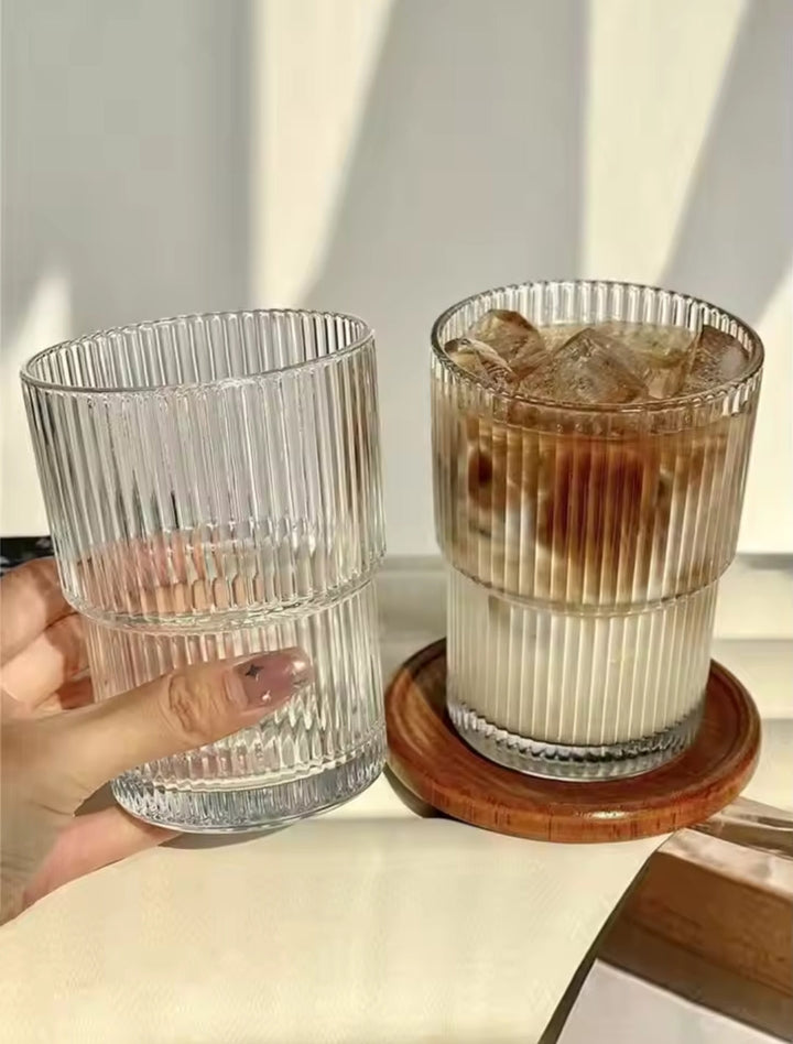 Stornfield | 6Pc Ribbed Glasses
