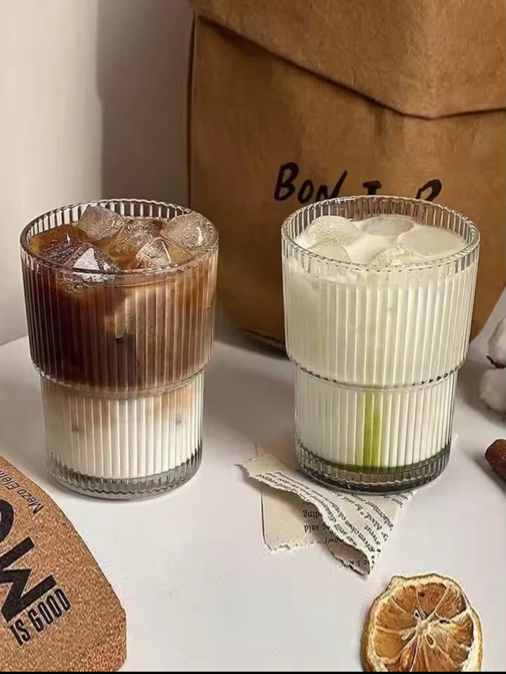 Stornfield | 6Pc Ribbed Glasses