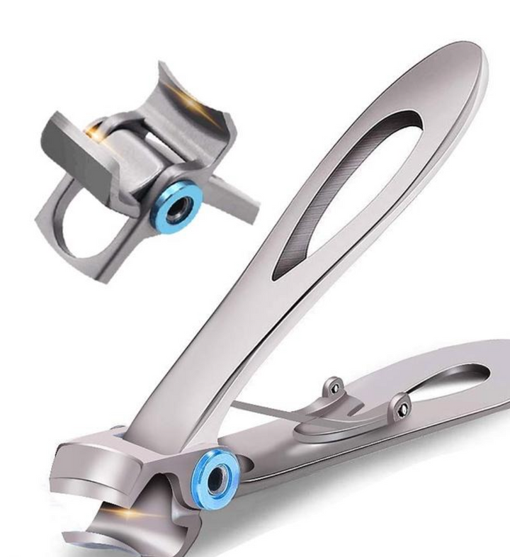 FLORENCE Professional Nail Clipper for Thick Nails | Stainless Steel Nail Clipper with Ergonomic Design | Stornfield
