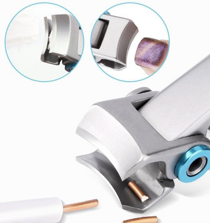 FLORENCE Professional Nail Clipper for Thick Nails | Stainless Steel Nail Clipper with Ergonomic Design | Stornfield