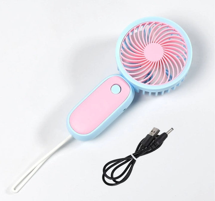 Minimalist Hand Held Portable Rechargeable Fan | Stornfield