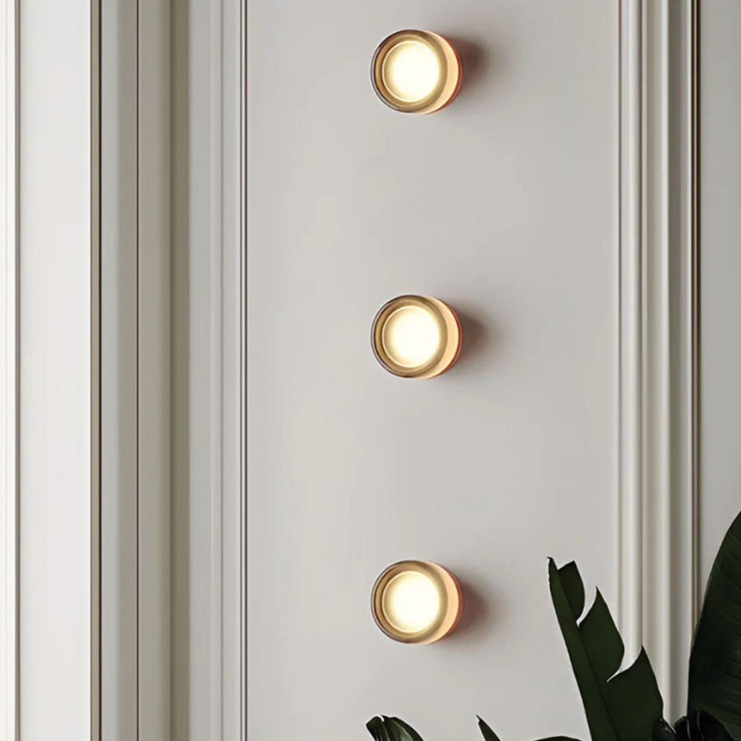 Stornfield | DimpleGlow – Lampe murale élégante pour intérieur contemporain