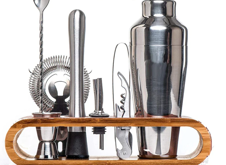 Stirré Elite Cocktail Set – Luxury Metallic Bar Kit Essentials | Stornfield