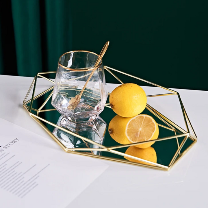 Polygon Glass Tray Stornfield